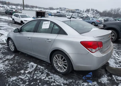 2011 Chevrolet Cruze Eco из США, поврежденный, VIN 1G1PK5S98B7242538